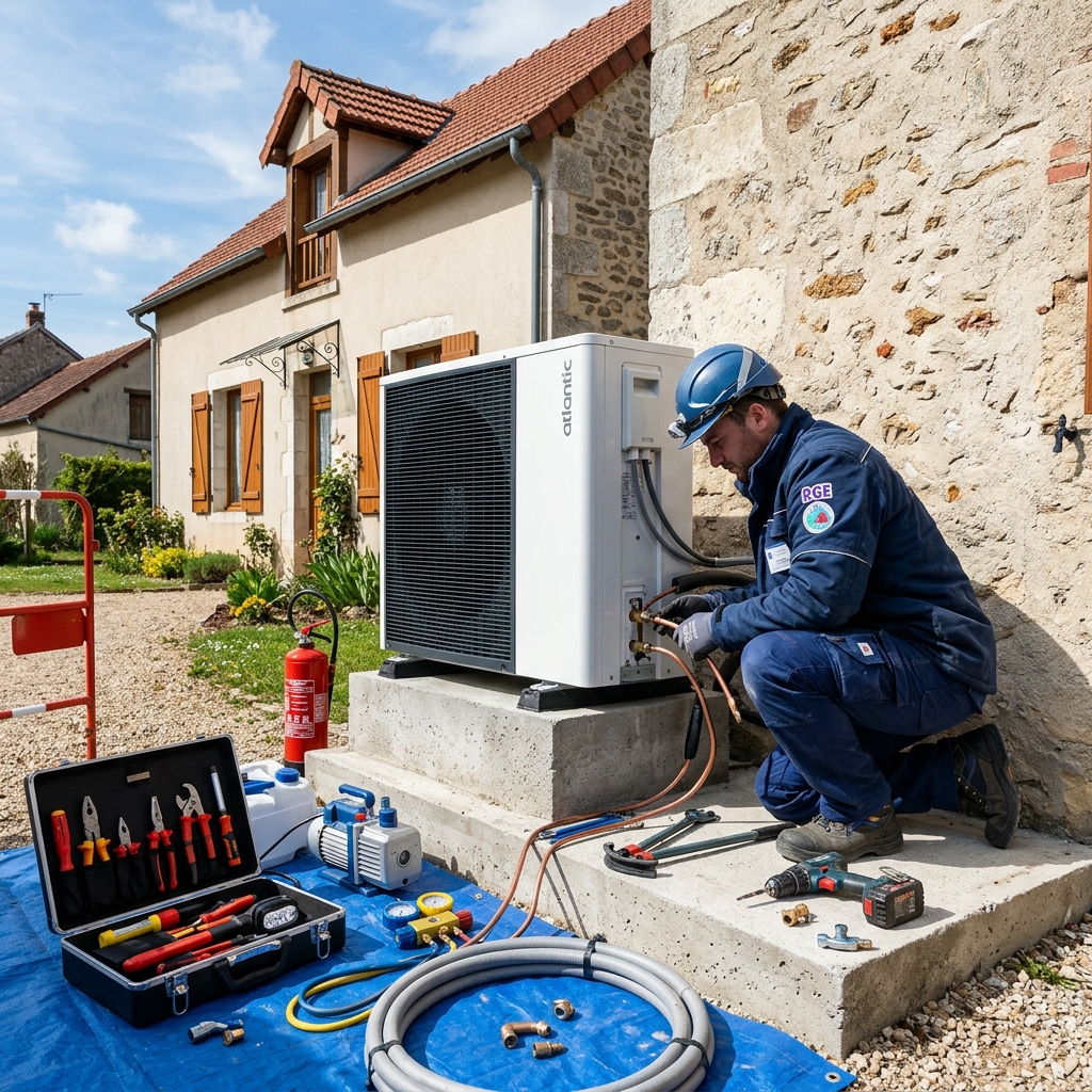 Installation PAC par technicien RGE